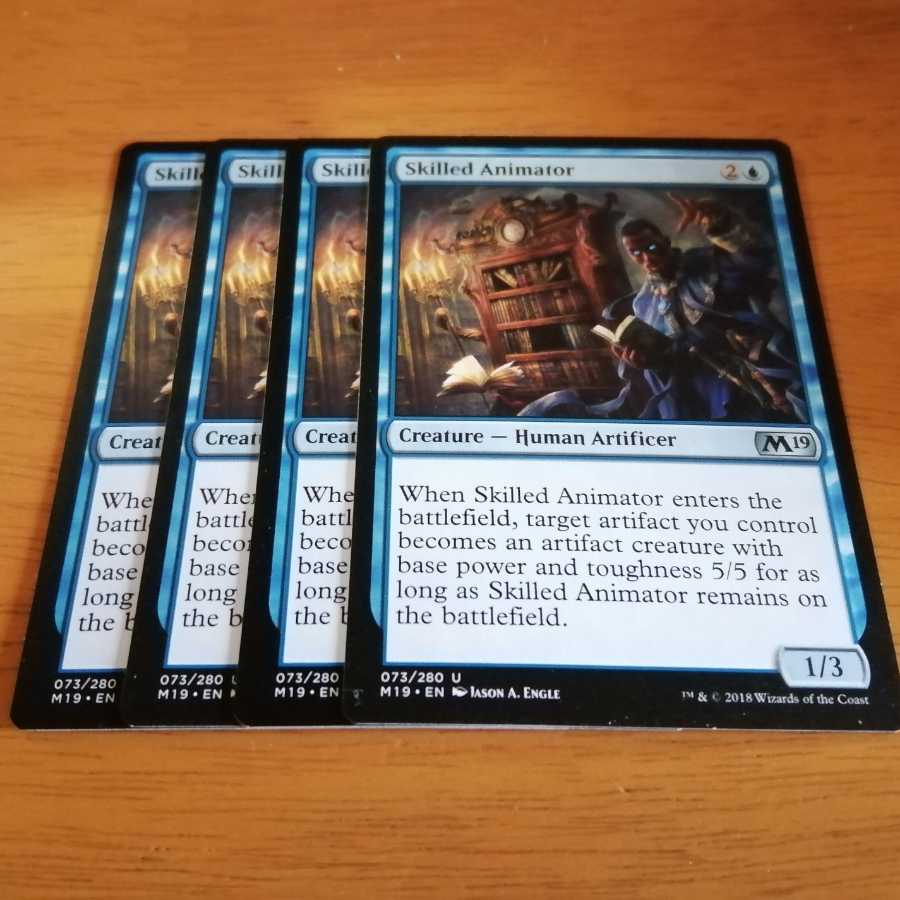 Skilled Animator 4-piece set