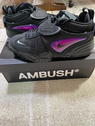 アンブッシュ × ナイキ エアアジャストフォース ブラック フィジック パープル 27cm