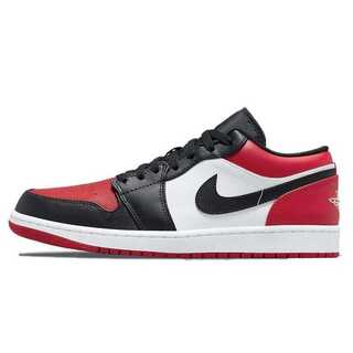 [25.0cm] NIKE AIR JORDAN 1 LOW "Bred Toe" ジョーダン 1 ブレッド 25cm