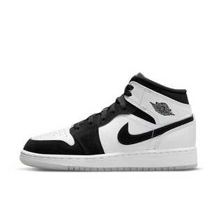 [24.0cm] Nike GS Air Jordan 1 Mid "Omega/Black/White" ナイキ GS エアジョーダン1 ミッド オメガ ブラック ホワイト 24cm