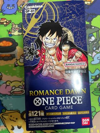 【英語版】ワンピースカード ROMANCE DAWN 1BOX 未開封 ワンピースカードゲーム ROMANCE DAWN 1box 新品未開封 クロコダイル