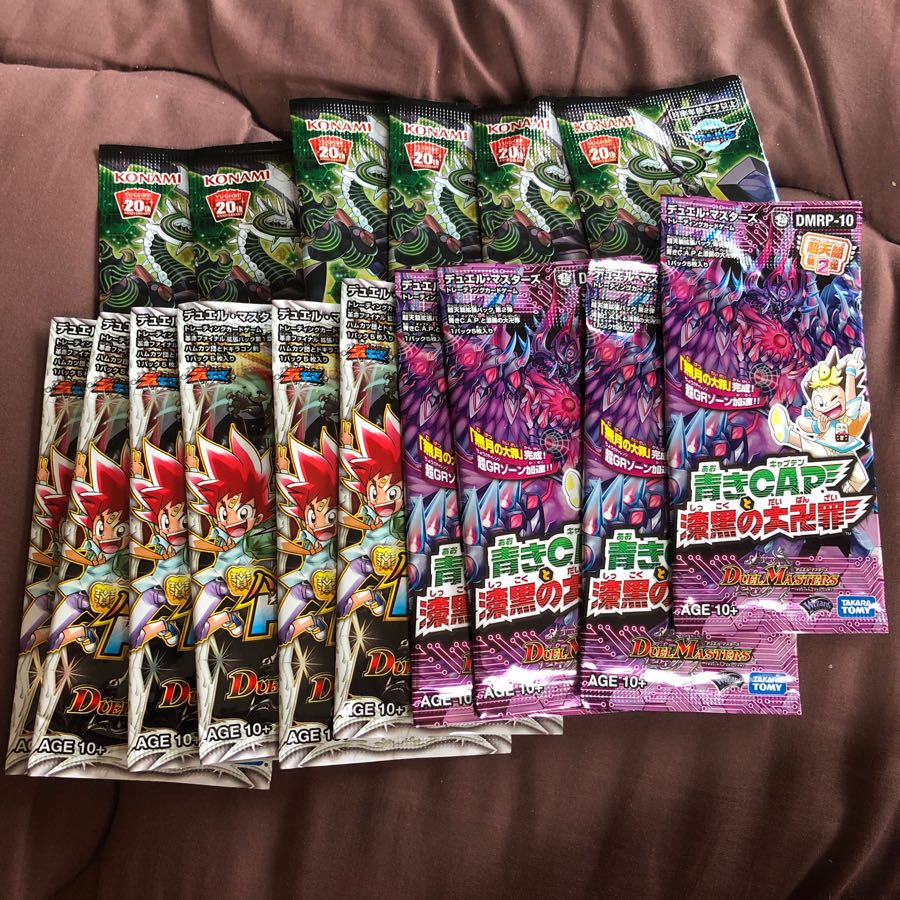 Yu-Gi-Oh! Duema, unopened, 16 packs total