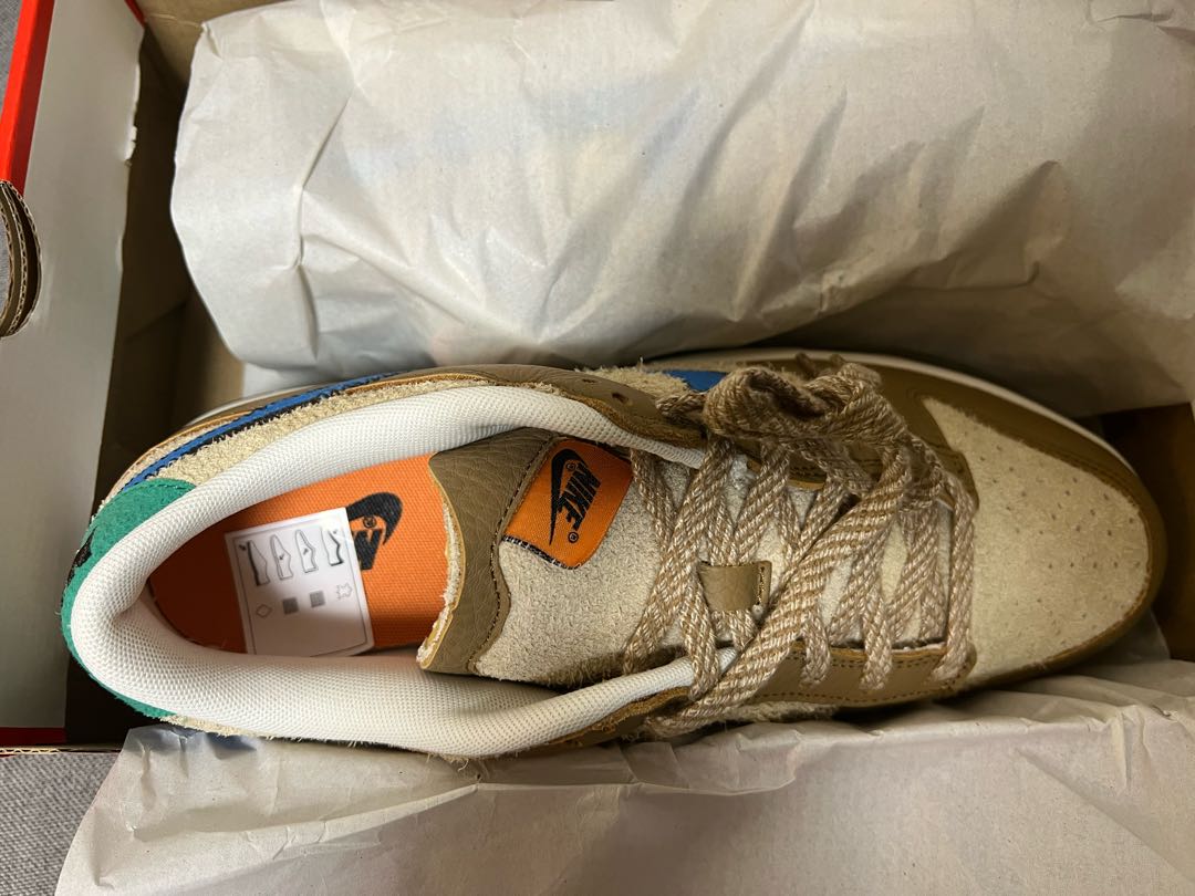 size? × Nike Dunk Low "Dark Driftwood/Ph 30cm