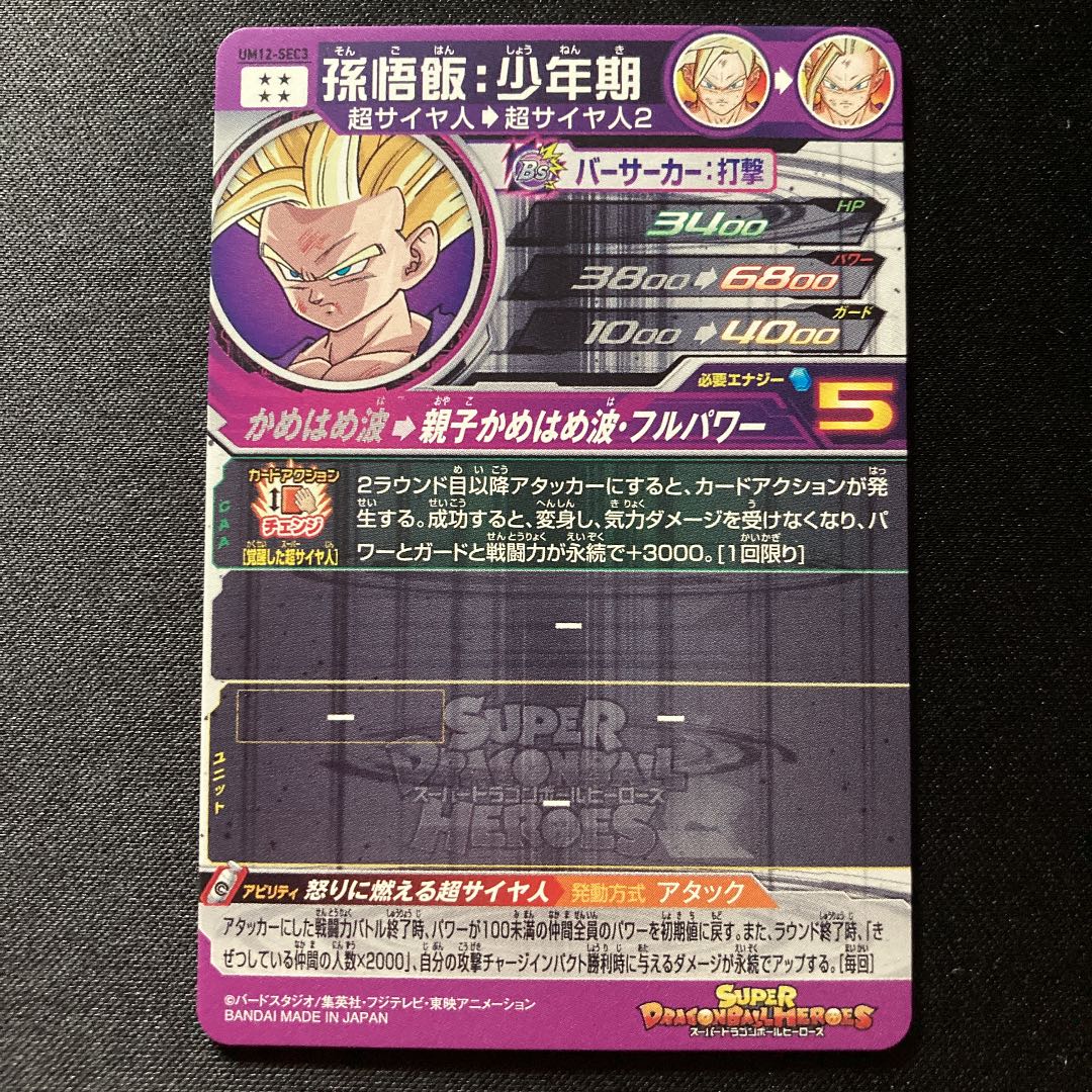 UM12-SEC3 Son Gohan ABS-01 Set