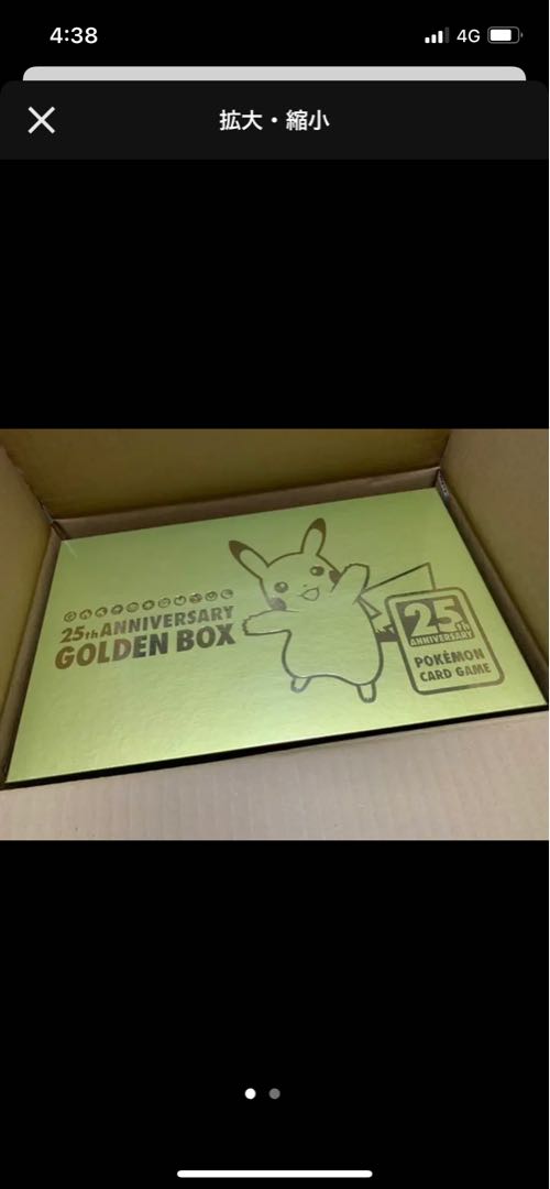 25th Anniversary Golden BOX