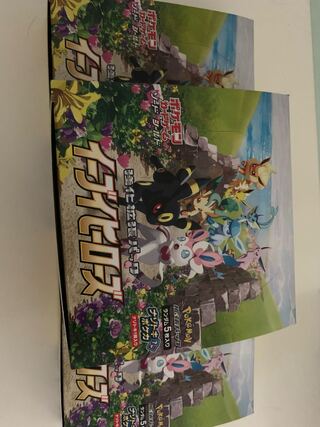 Eevee Heroes 3box no shrink
