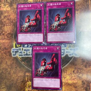 Yu-Gi-Oh ★Appointer of the Red Lotus ★Three Normal