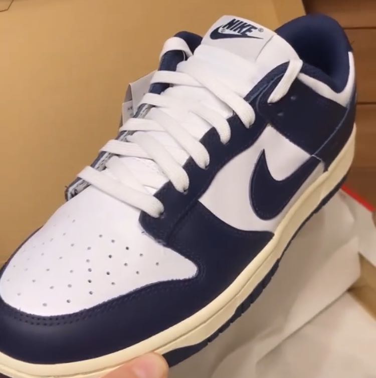 Nike WMNS Dunk Low "Vintage Navy" 28cm