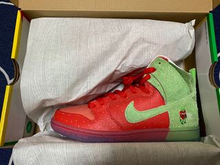 Nike SB Dunk High "Strawberry Cough" 25cm