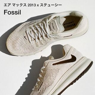 Stussy × Nike Air Max 2013 "Fossil" 25.5cm