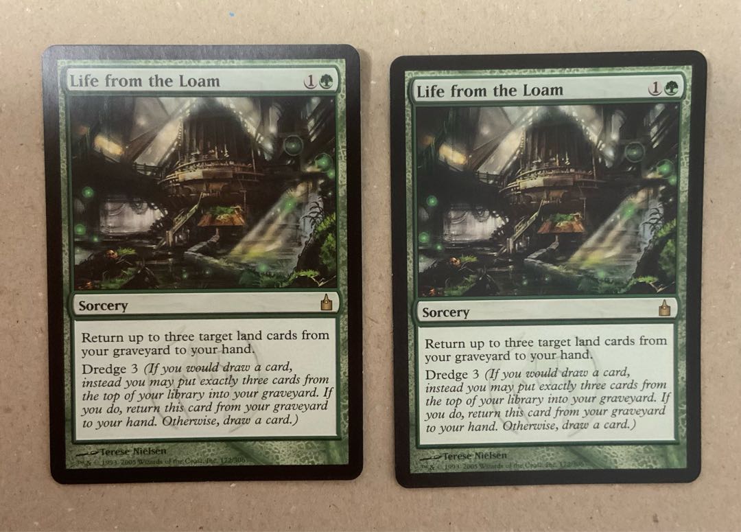 Sold within 48 hours] Life from the Loam 2 rare 172/306 Ravnica: City of Guilds