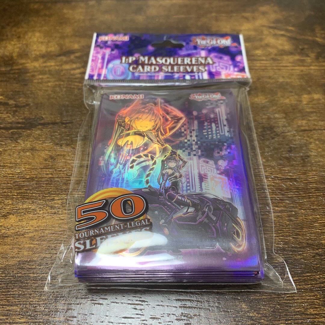 Yu-Gi-Oh [Outside Umi Exclusive] IP Mascarena Sleeve, 50 sheets, unopened.