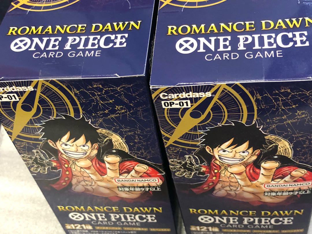One Piece Card Game ROMANCE DAWN 2box set