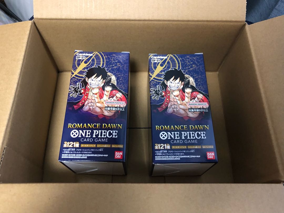 One Piece Card Game ROMANCE DAWN 2box set