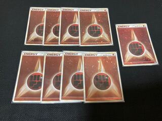 ポケモンカード　闘ブリザードエネルギー9枚