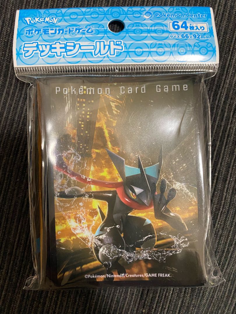 Special Price] Deck Shield Greninja New Unopened Pokémon Card Game Sleeve
