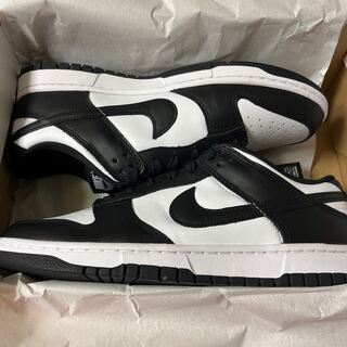 NIKE DUNK LOW RETRO WHITE BLACK 28cm パンダ 28cm
