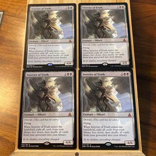 MTG  真実を覆すもの  英語版  4枚セット その2