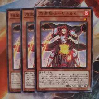 Flame Holy Knight - Rinaldo Normal, set of 3 ①.