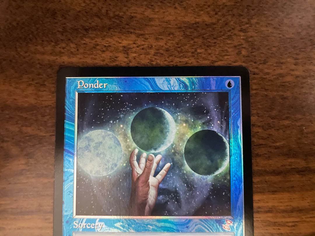 Ponder Old frame foil English ②