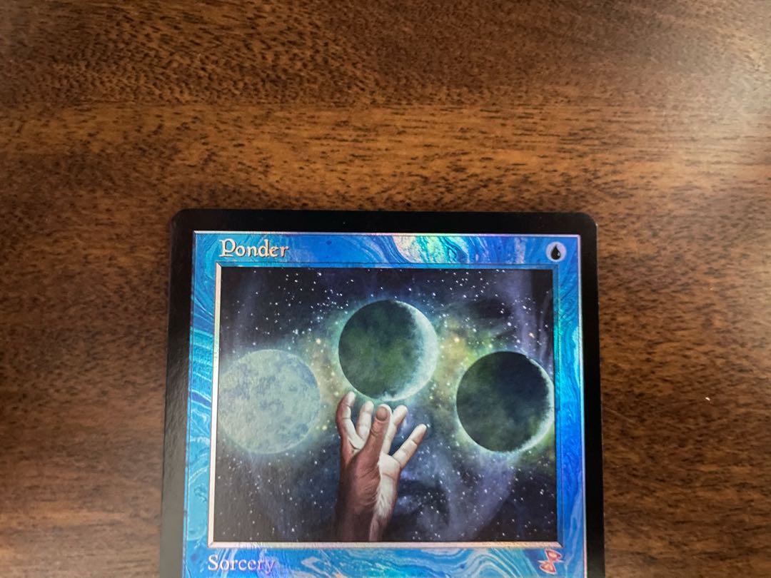 Ponder Old frame foil English ③.