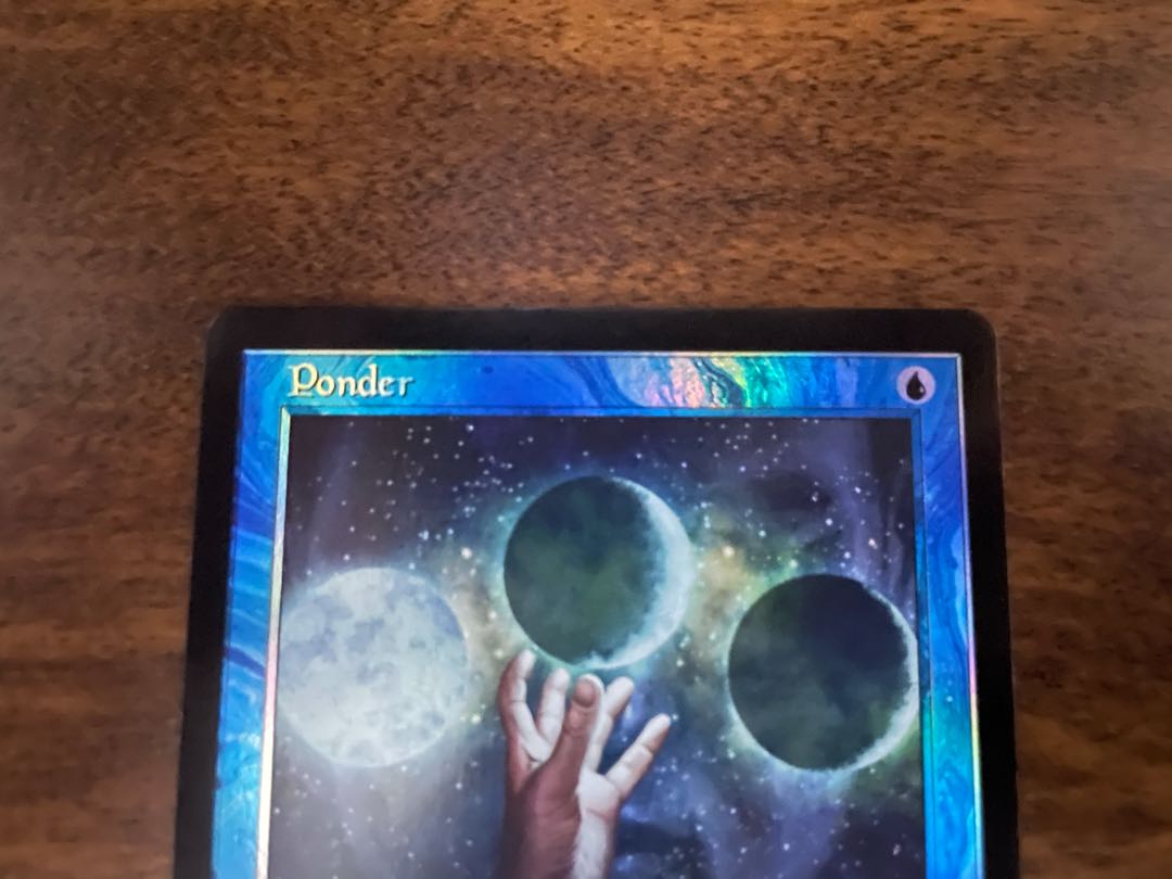 Ponder Old frame foil English ④