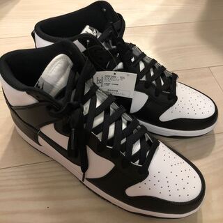 ナイキダンクハイチャンピオンシップホワイト 27.5cm