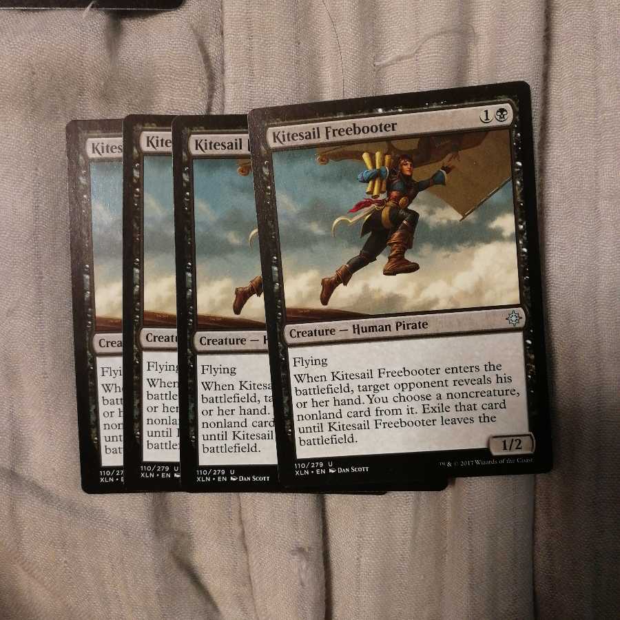 Kitesail snatching 4 pieces