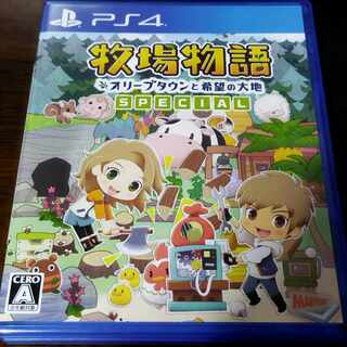 PS4 牧場物語 オリーブタウンと希望の大地SPECIAL 特典未使用