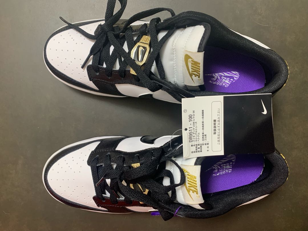 Nike Dunk Low Retro SE "World Champ/Black and White" 27cm