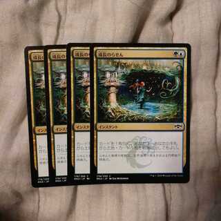 成長のらせん　４枚