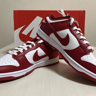 NIKE DUNK LOW gymred 28cm