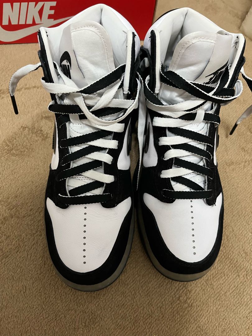 SLAM JAM x NIKE DUNK HIGH "WHITE/CLEAR BLACK" 27cm