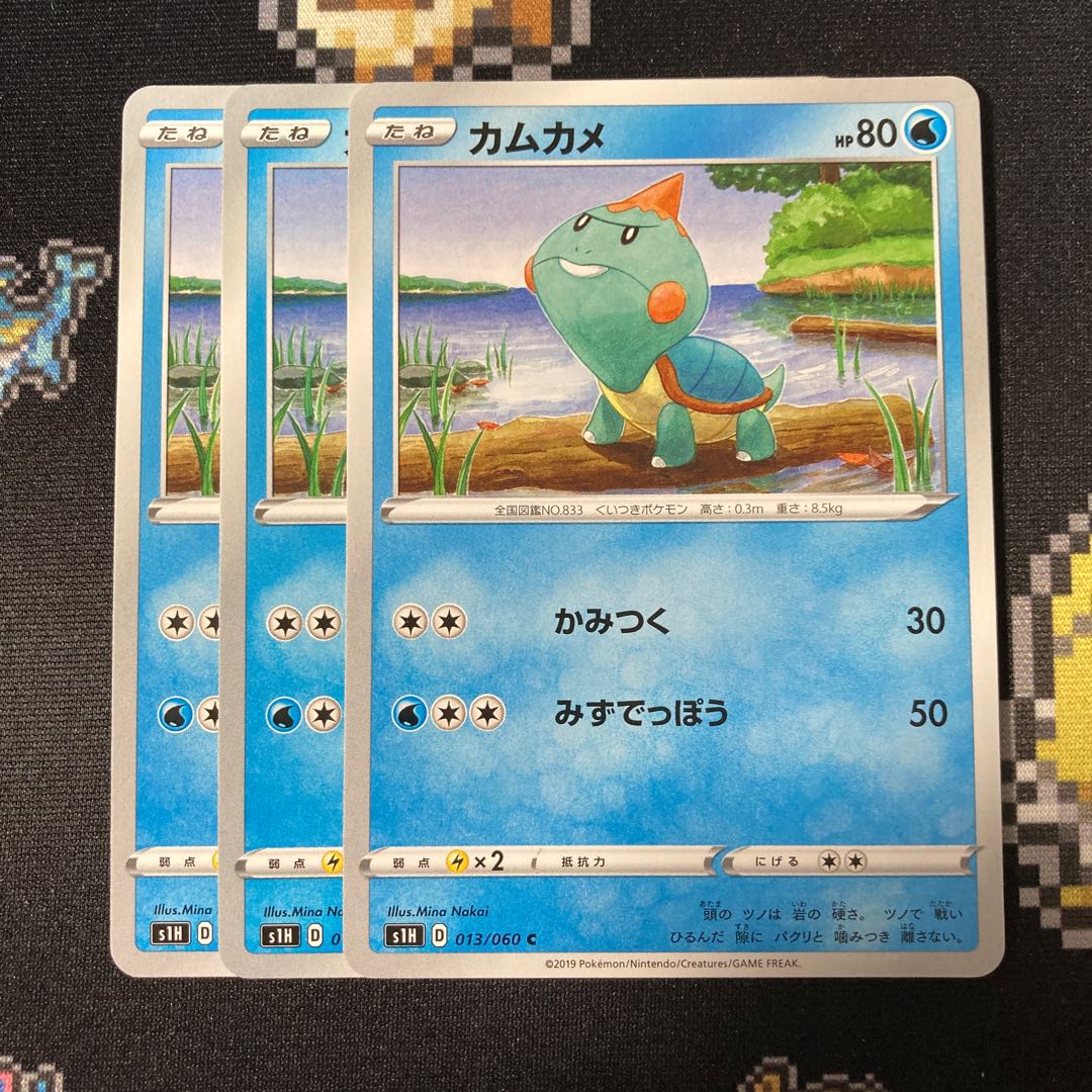 Chewtle C 013/060 3 sheets