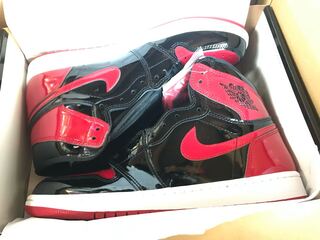 エアジョーダン1 OG パテントブレッド 27.5cm