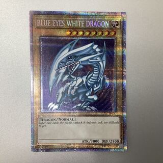 (Beautiful) BLUE EYES WHITE DRAGON Blue-Eyes White Dragon Prismatic Secret Rare AC02