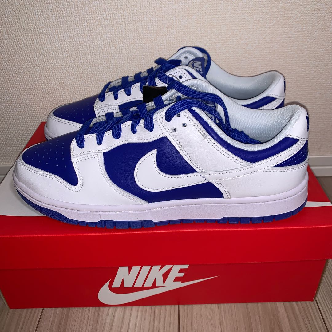 Nike Dunk Low "Racer Blue and White/Reverse Kentucky" 27.5cm