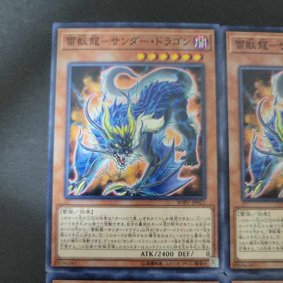 Lightning Beast Dragon - Thunder Dragon Normal JP021