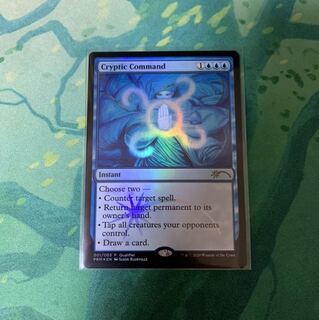 Cryptic Command / 謎めいた命令　プロモ Foil
