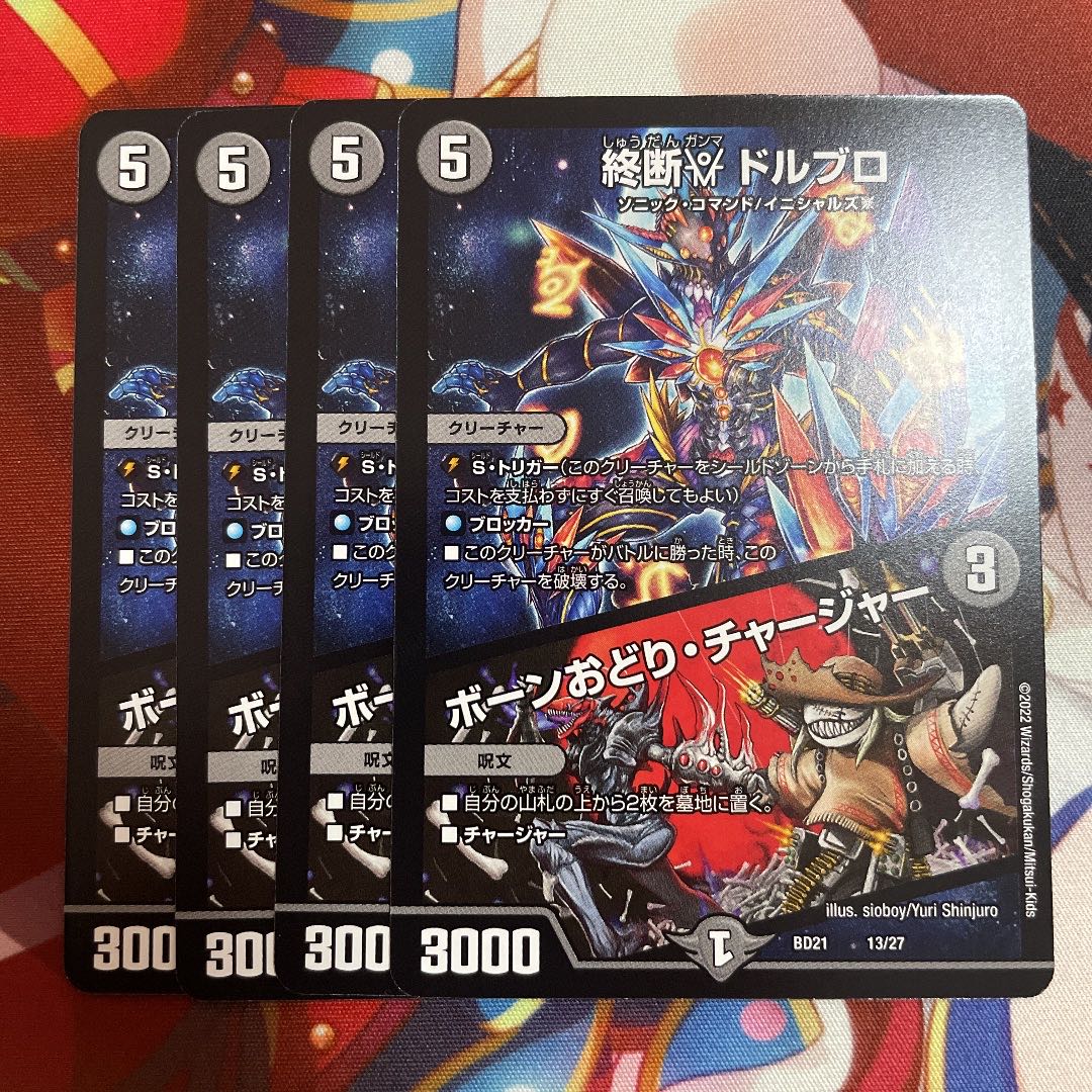 End of life γ Dorbro / Bone Odori Charger 4 pieces