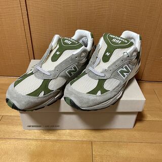 Aimé Leon Dore x New Balance 991 "Gray/Green" 27cm