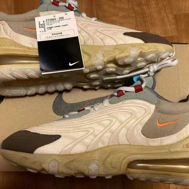 TRAVIS SCOTT × NIKE AIR MAX 270 "CACTUS TRAILS" 27.5cm