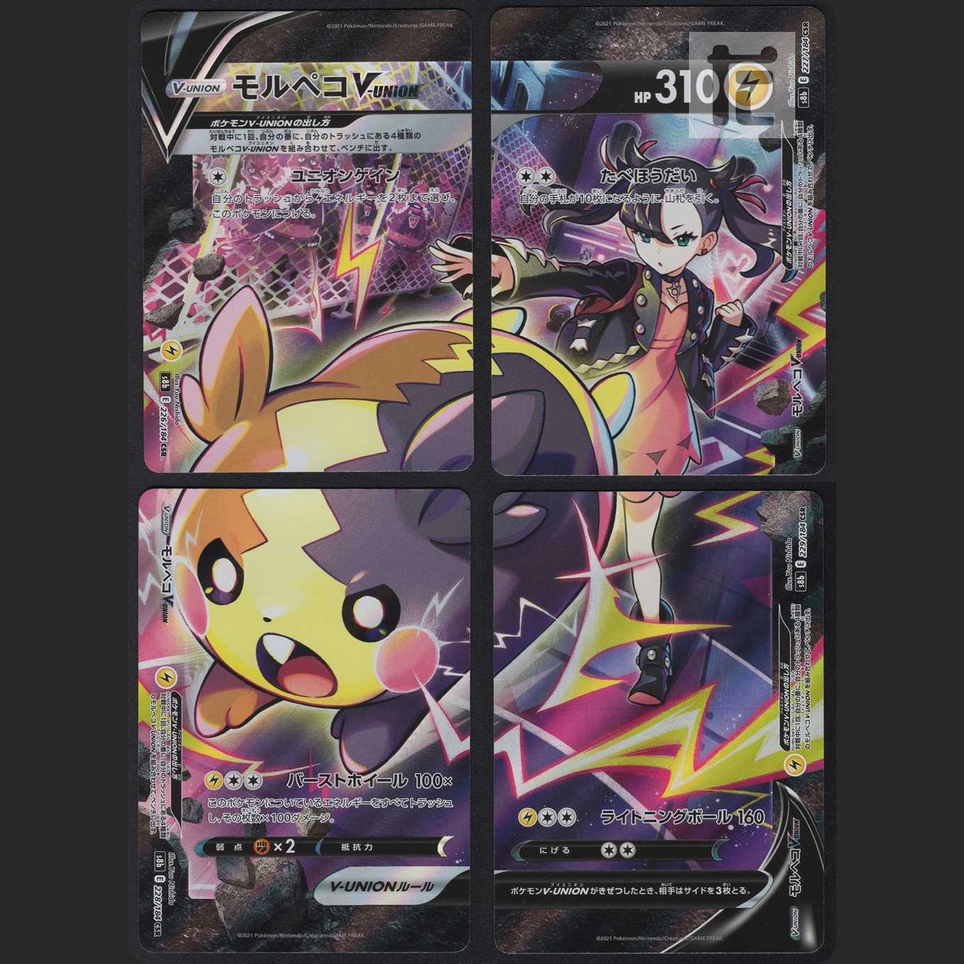 MorpekoV-UNION [near] CSR 4-piece set / Management:MP1705