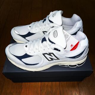 29cm New Balance 2002R "White/Navy" 29cm