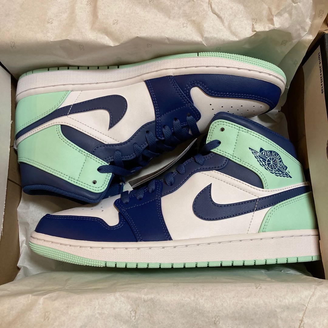 air jordan 1 mid mystic navy 28cm