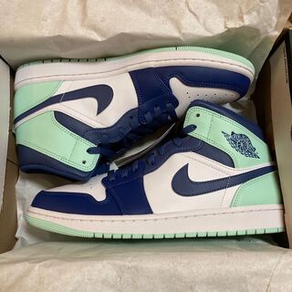 air jordan 1 mid mystic navy 28cm