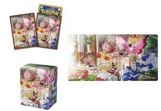 ポケモンカード　セレナ　サプライセット ポケモンカードゲーム デッキシールド＆プレイマットセット