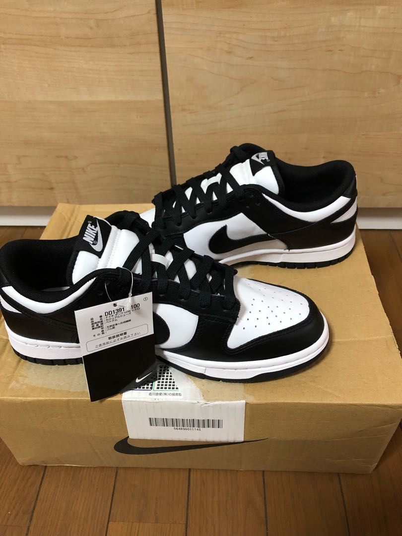Nike Dunk Low Retro Ho Wight/Black Wight DD1391-100 26.5cm