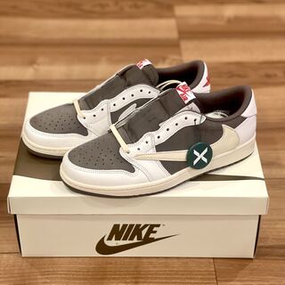 トラヴィス・スコット × ナイキ エアジョーダン 1 ロー "リバース モカ DM7866-162 27cm