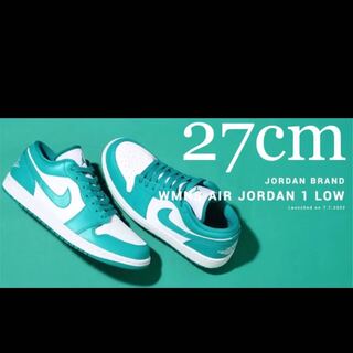 Nike WMNS Air Jordan 1 Low "Turquoise" ナイキ ウィメンズ エアジョーダン1 ロー "ターコイズ" 27cm 27cm